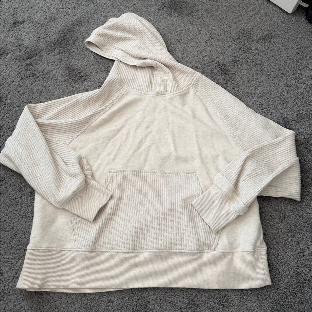 Women’s Aerie Essential Waffle hoodie, size medium